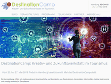 Tablet Screenshot of destinationcamp.com